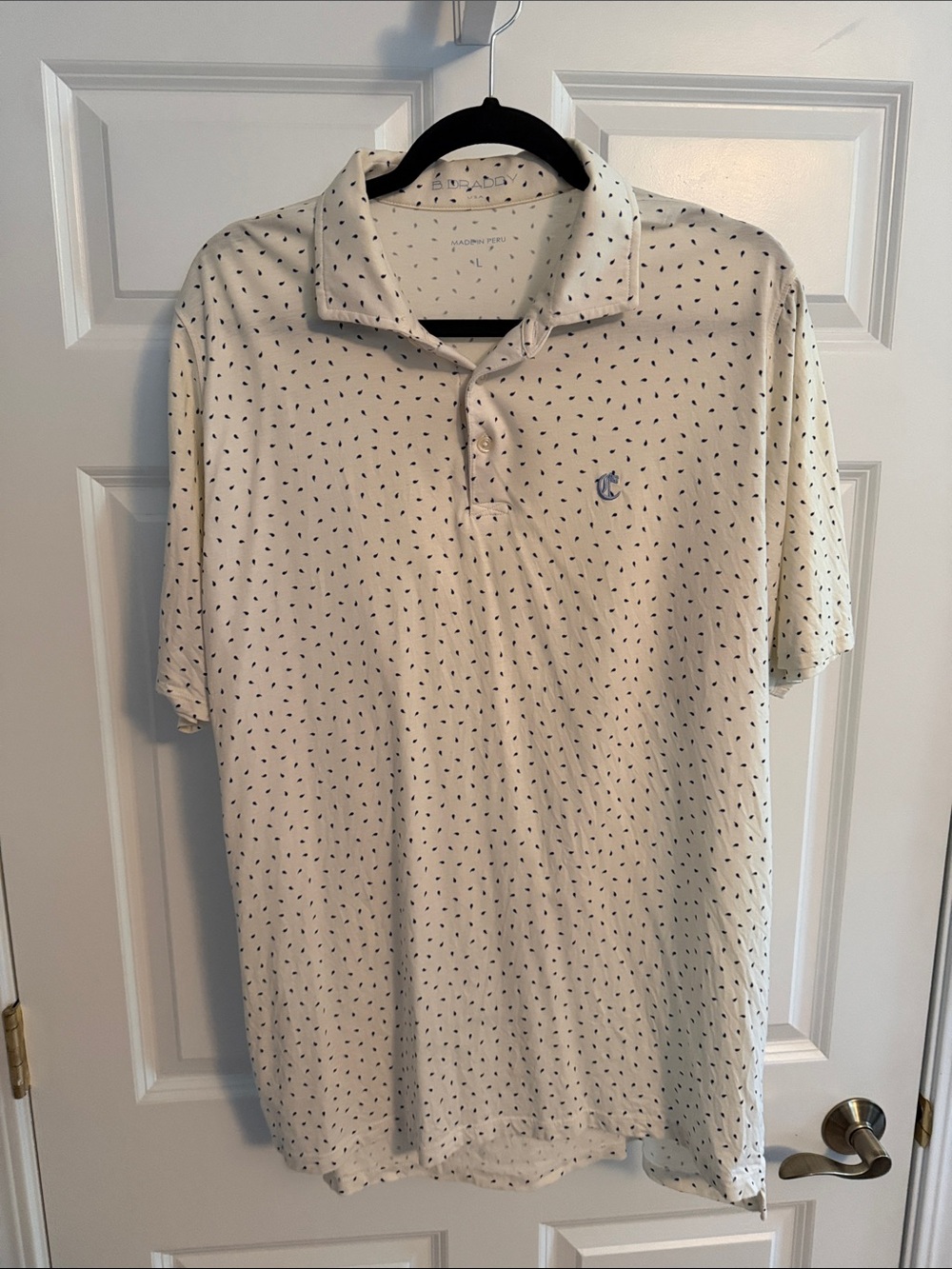 Crestwicke Country Club Men's Cream Polo